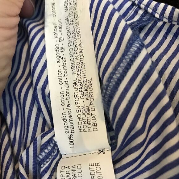 Zara Pin Stripe Blouse 💚 - Picture 6 of 7